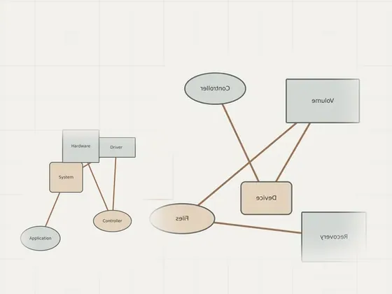 Thumbnail for Storage & Disk driver overview: an unbranded relationship diagram explaining storage & disk driver, set beside an unbranded relationship diagram explaining driver types (Driver types)