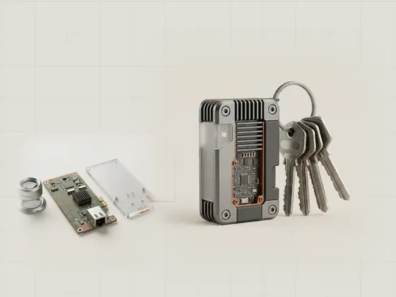 Thumbnail for Finding a device's compatible IDs: a ring of steel keys graded from finely cut, set beside a precision inspection set on a matte (Guides to built-in Windows tools)